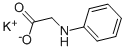N-Phenylglycine potassium salt Structure
