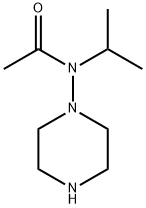 Acetamide, N-(1-methylethyl)-N-1-piperazinyl- (9CI) Structure