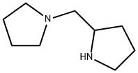 1-(2-피롤리디닐메틸)피롤리딘 구조식 이미지