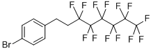1-BROMO-4-(1H,1H,2H,2H-PERFLUOROOCTYL)BENZENE Structure