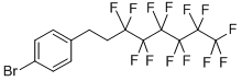 1-BROMO-4-(1H,1H,2H,2H-PERFLUOROOCTYL)BENZENE 구조식 이미지