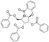 .beta.-D-리보푸라노사이드,2-니트로페닐,2,3,5-트리벤조에이트 구조식 이미지