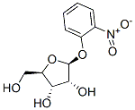 .베타.-D-리보푸라노시드,2-니트로페닐 구조식 이미지