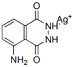 1,4-Phthalazinedione, 5-amino-2,3-dihydro-, monosilver(1+) salt Structure