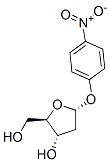 .beta.-D-erythro-Pentofuranoside, 4-nitrophenyl 2-deoxy- Structure