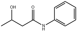 3-HYDROXY-N-PHENYLBUTANAMIDE Structure