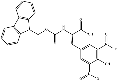 FMOC-3,5-DINITRO-TYR-OH Structure