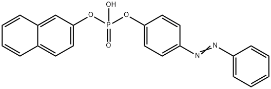 2-NAPHTHYL 4-PHENYLAZOPHENYL PHOSPHATE* Structure