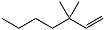 3,3-DIMETHYL-1-HEPTENE Structure