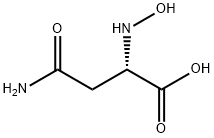 L-ASPARTIC ACID BETA-HYDROXAMATE Structure