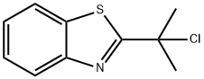 Benzothiazole, 2-(1-chloro-1-methylethyl)- (9CI) Structure