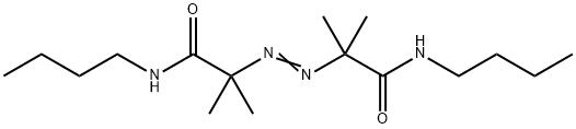 2,2'-아조비스(N-부틸-2-메틸프로피온아미드) 구조식 이미지
