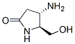 2-Pyrrolidinone,4-amino-5-(hydroxymethyl)-,(4S,5S)-(9CI) Structure