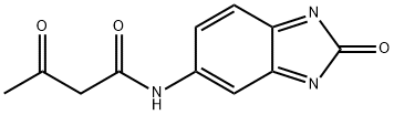 5-ACETOACETYLAMINOBENZOIMIDAZOLONE Structure