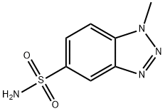 1H-Benzotriazole-5-sulfonamide, 1-methyl- Structure