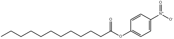 4-NITROPHENYL LAURATE 구조식 이미지