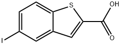 5-Iodobezothiophene-2-carboxylic acid Structure