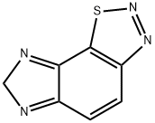 7H-Imidazo[4,5-g]-1,2,3-benzothiadiazole(8CI) Structure