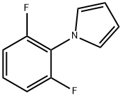 1H-Pyrrole, 1-(2,6-difluorophenyl)- 구조식 이미지