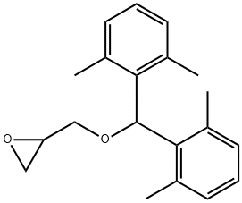 19574-85-7 Oxirane, [[bis(2,6-dimethylphenyl)methoxy]methyl]- (9CI)