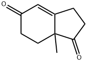 7A-METHYL-2,3,7,7A-TETRAHYDRO-1H-INDENE-1,5(6H)-DIONE Structure