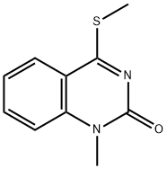 1-methyl-4-(methylthio)quinazolin-2(1H)-one Structure