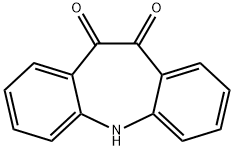 5H-Dibenz[b,f]azepine-10,11-dione 구조식 이미지