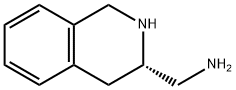 3(S)-아미노메틸-1,2,3,4-테트라히드로이소퀴놀린 구조식 이미지
