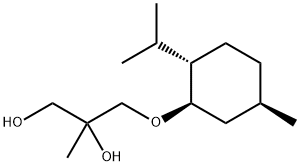 3-(L-MENTHOXY)-2-METHYLPROPANE-1,2-DIOL Structure