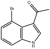 1-(4-bromo-1H-indol-3-yl)ethanone 구조식 이미지