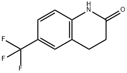 3,4-DIHYDRO-6-(TRIFLUOROMETHYL)-2(1H)-QUINOLINONE 구조식 이미지