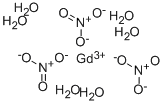 GADOLINIUM NITRATE HEXAHYDRATE 구조식 이미지