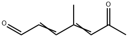 2,4-Heptadienal, 4-methyl-6-oxo- (9CI) Structure