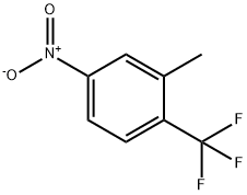 2-METHYL-4-NITROBENZOTRIFLUORIDE Structure