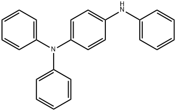 N,N,N'-triphenyl-4-phenylenediamine Structure