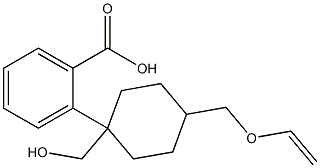 4-(VINYLOXYMETHYL)CYCLOHEXYLMETHYL Structure