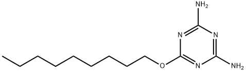 6-nonoxy-1,3,5-triazine-2,4-diamine Structure