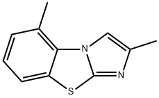 2,5-DIMETHYLIMIDAZO[2,1-B]BENZOTHIAZOLE Structure