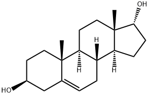 androst-5-ene-3-beta,17-alpha-diol Structure