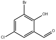 3-Bromo-5-chlorosalicylaldehyde Structure