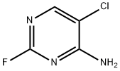 4-Pyrimidinamine, 5-chloro-2-fluoro- (9CI) Structure