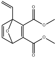 1-Vinyl-7-oxabicyclo[2.2.1]heptane-2,3-dicarboxylic acid dimethyl ester Structure
