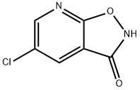 Isoxazolo[5,4-b]pyridin-3(2H)-one, 5-chloro- (9CI) Structure