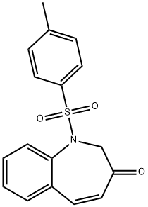 1-[(4-Methylphenyl)sulfonyl]-1H-1-benzazepin-3(2H)-one Structure