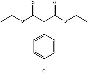 DIETHYL 4-CHLOROPHENYL MALONATE Structure