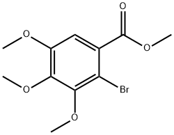 메틸2-broMo-3,4,5-트리메톡시벤조에이트 구조식 이미지