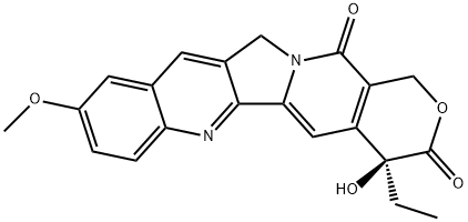 9-метоксикамптотецин структурированное изображение