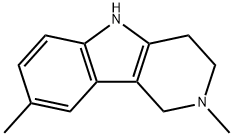 2,8-Dimethyl-2,3,4,5-tetrahydro-1H-pyrido[4,3-b]indole Structure