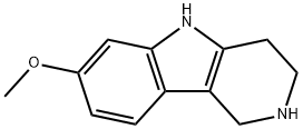 7-methoxy-2,3,4,5-tetrahydro-1H-pyrido[4,3-b]indole Structure