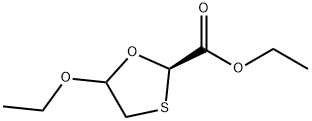 1,3-Oxathiolane-2-carboxylicacid,5-ethoxy-,ethylester,(2R)-(9CI) 구조식 이미지